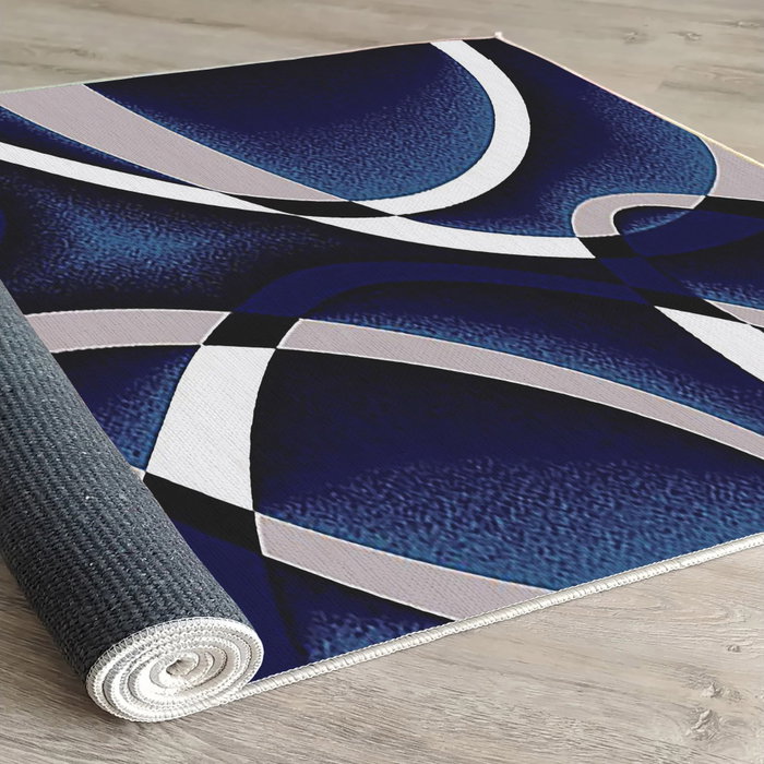 Conceptum Alfombra Woopamuk203 Azul Marino 120 x 180 cm
